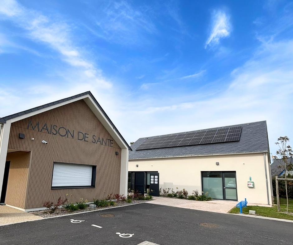 Photo d'une installation solaire photovoltaïque à Pénestin, Morbihan, par l'entreprise Solar Expansion