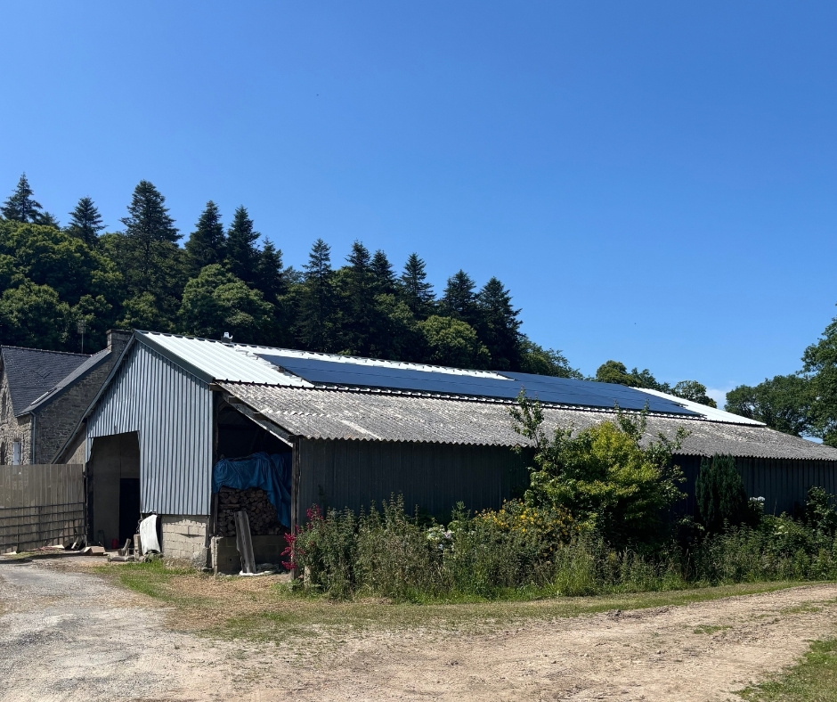 Installation solaire Ploërdut