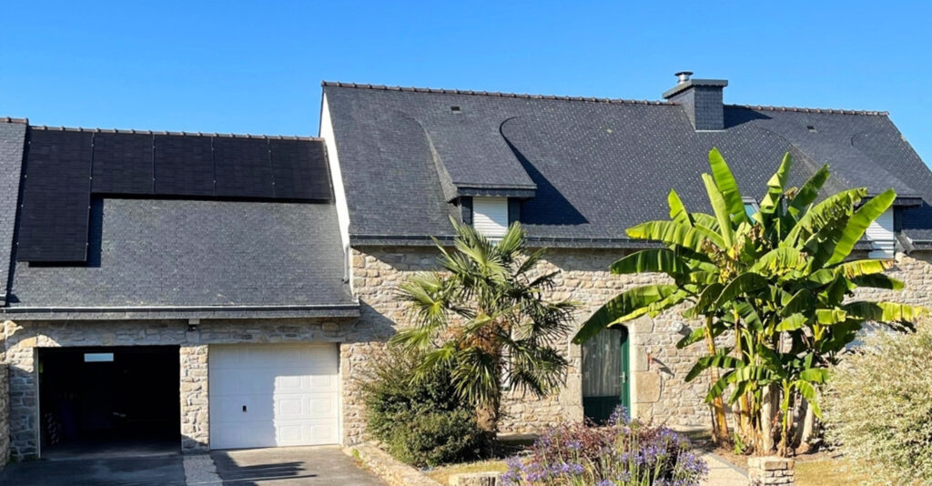 Valorisation d'une maison en Bretagne grâce aux panneaux photovoltaïques et amélioration de son DPE