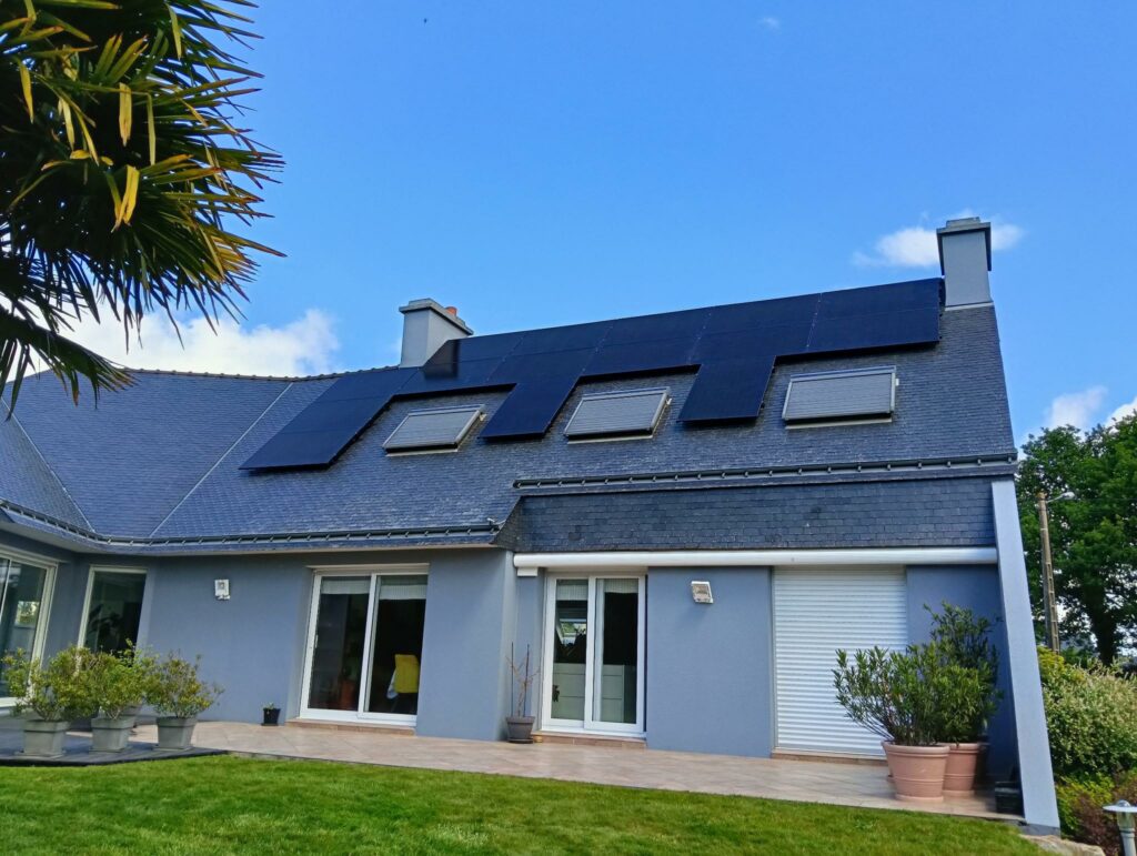 Installation solaire en autoconsommation à Pluméliau-Bieuzy, dans le Morbihan