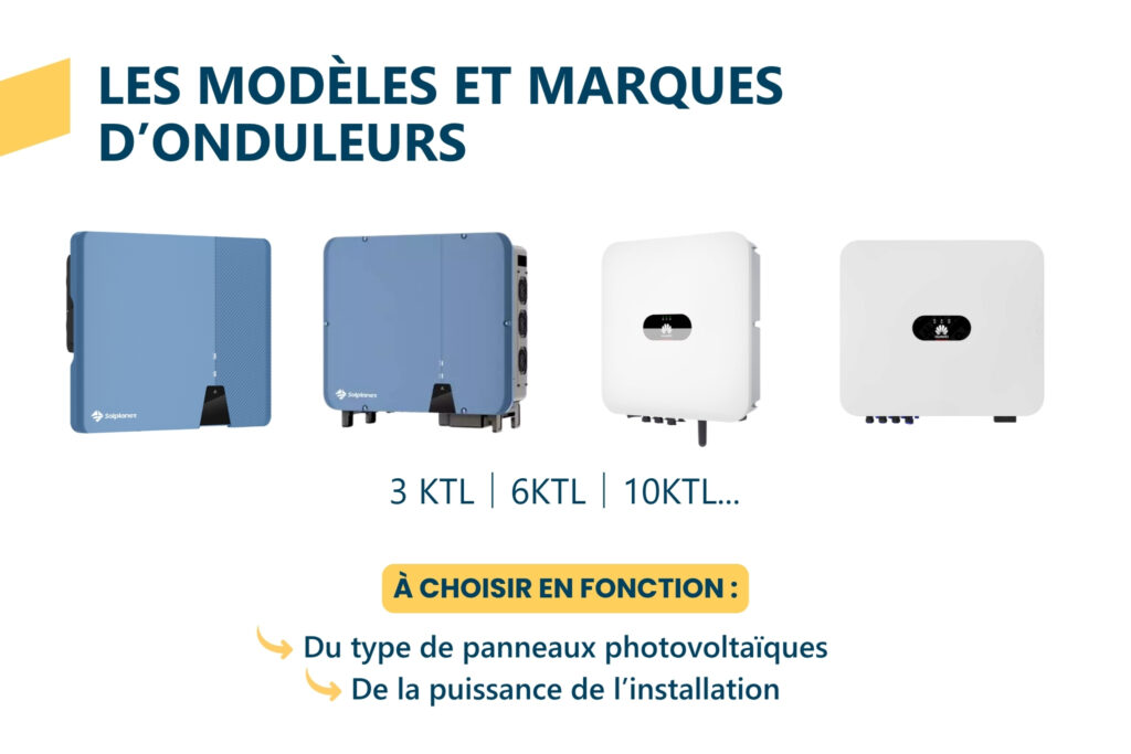 Modèles et marques d'onduleurs